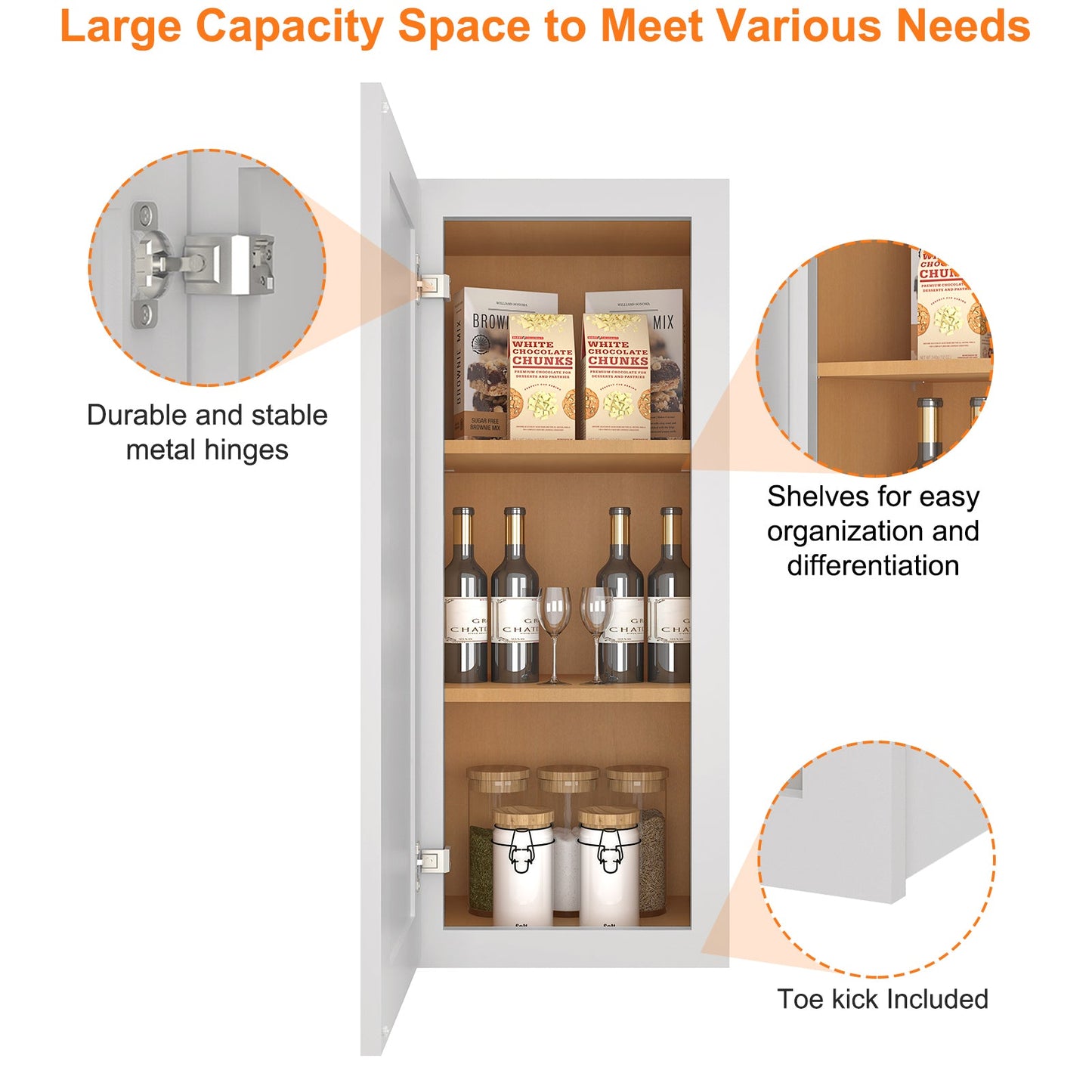 Medicine Cabinet Wall Mounted W1536