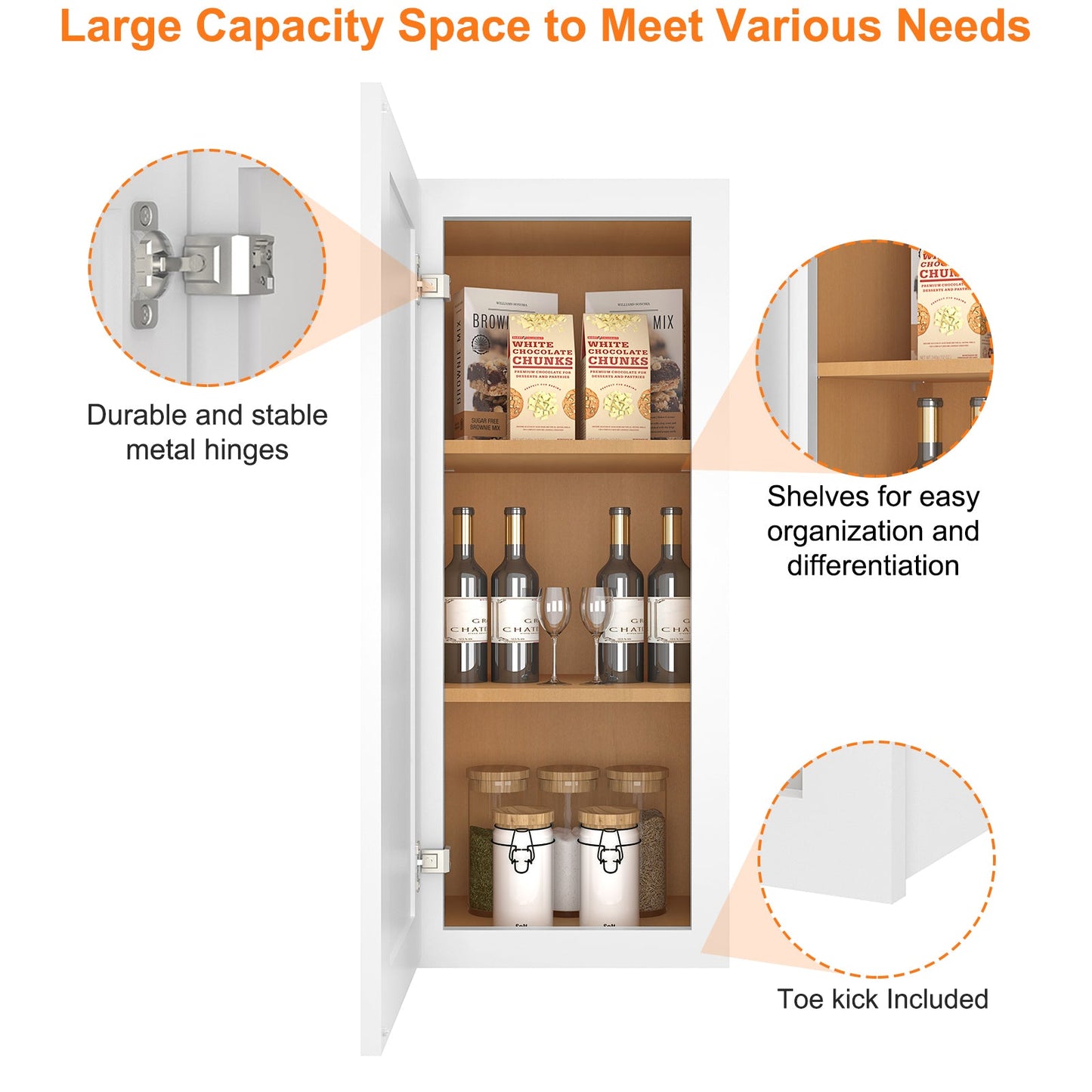 Medicine Cabinet Wall Mounted W1536
