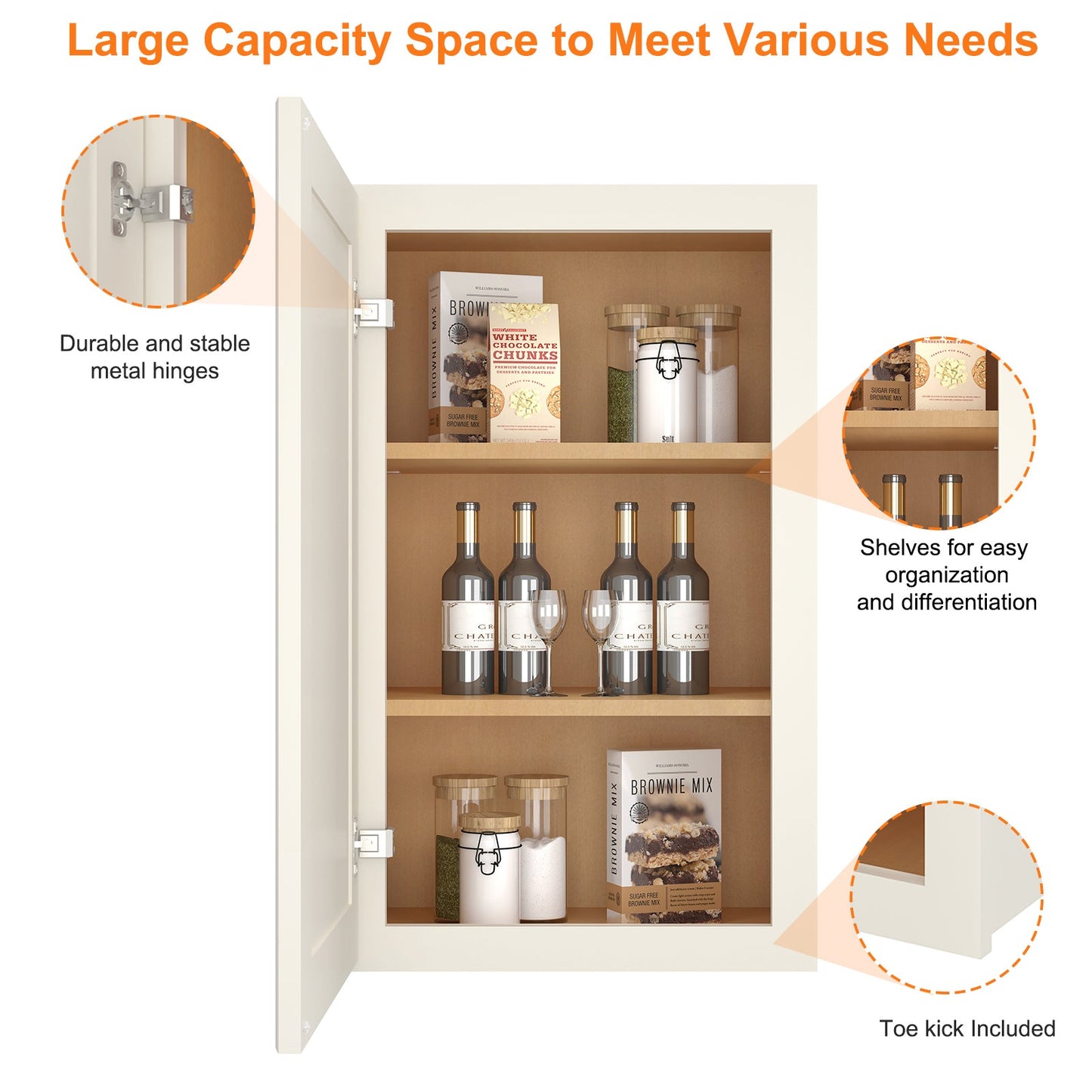 Medicine Cabinet Wall Mounted W1836