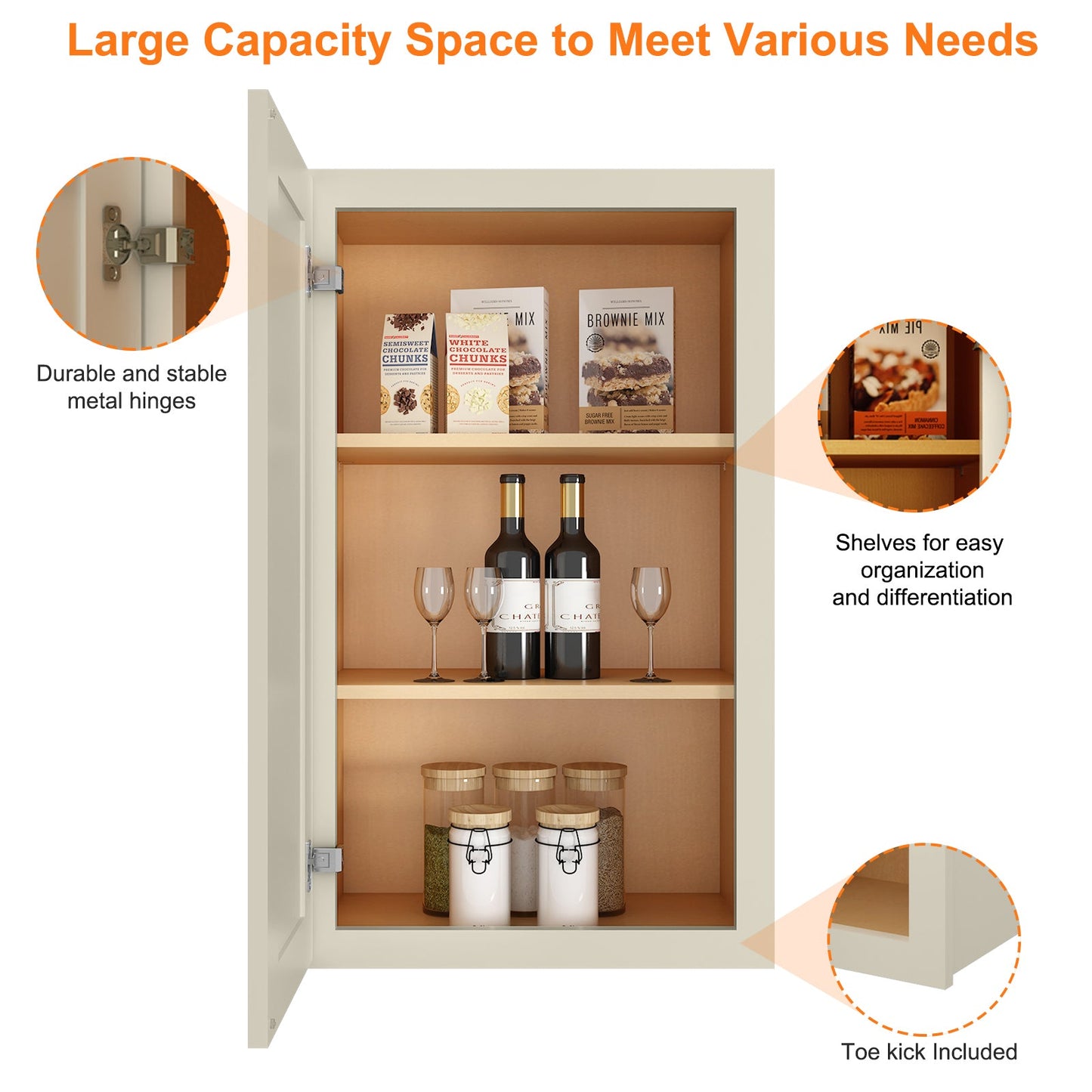 Medicine Cabinet Wall Mounted W1836