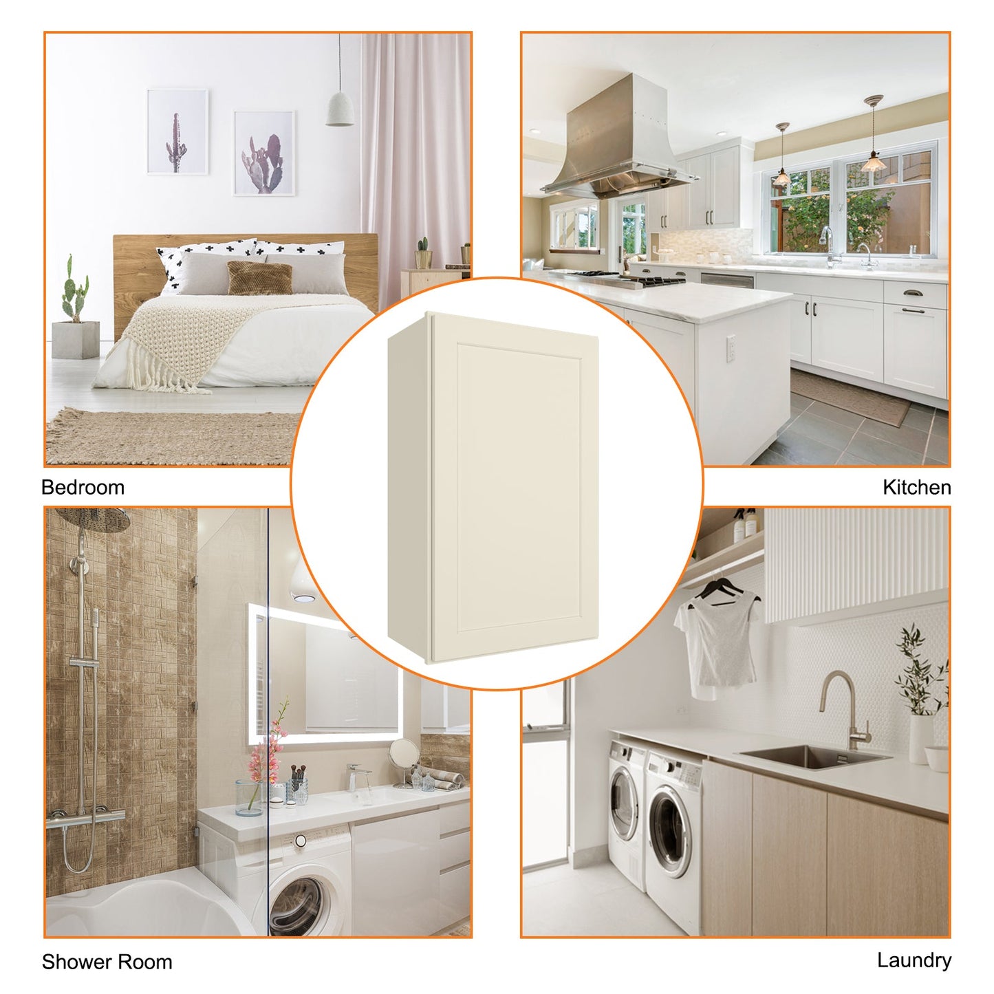 Medicine Cabinet Wall Mounted W1836