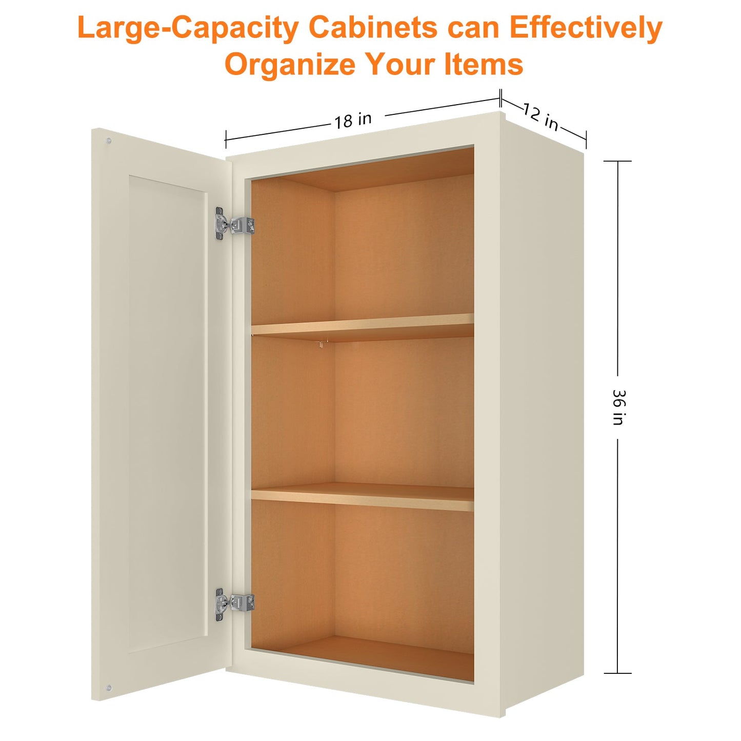 Medicine Cabinet Wall Mounted W1836
