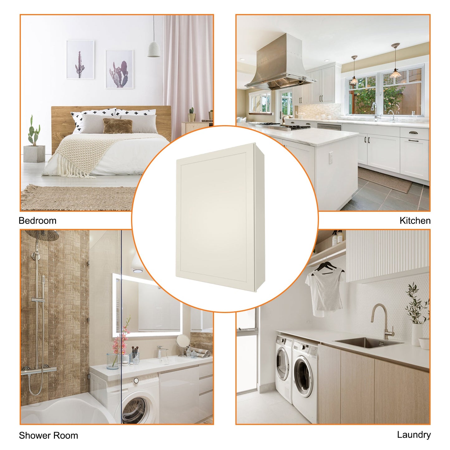 Medicine Cabinet Wall Mounted W2142