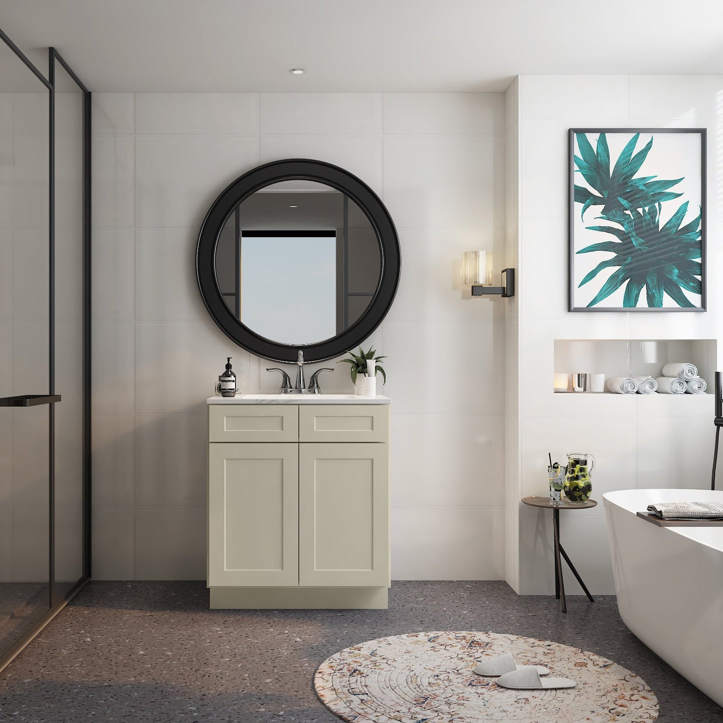 Medicine Cabinet Wall Mounted W3015