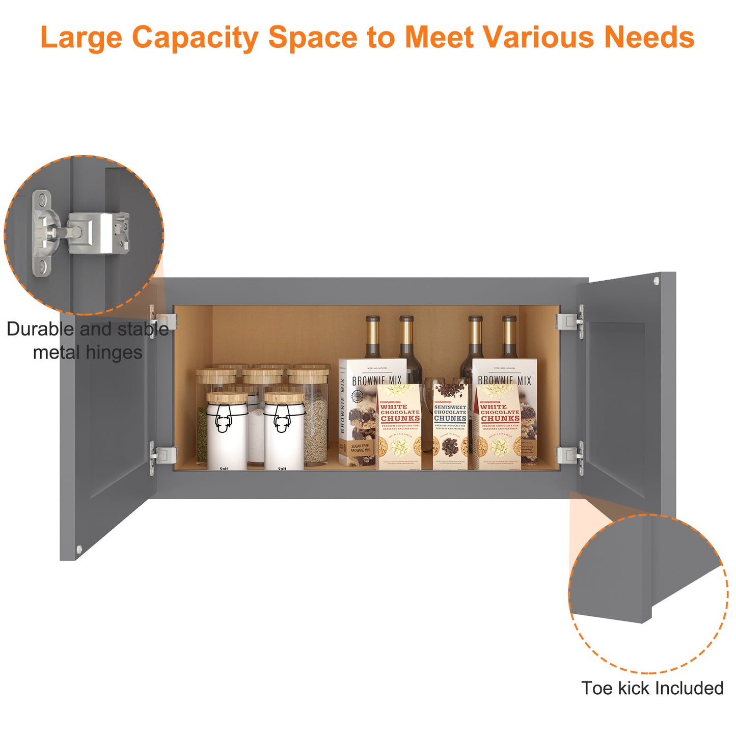 Medicine Cabinet Wall Mounted W301524