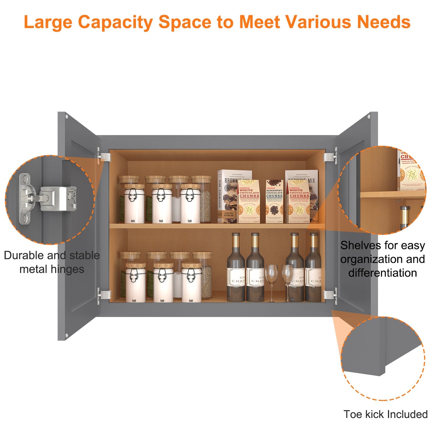 Medicine Cabinet Wall Mounted W302424