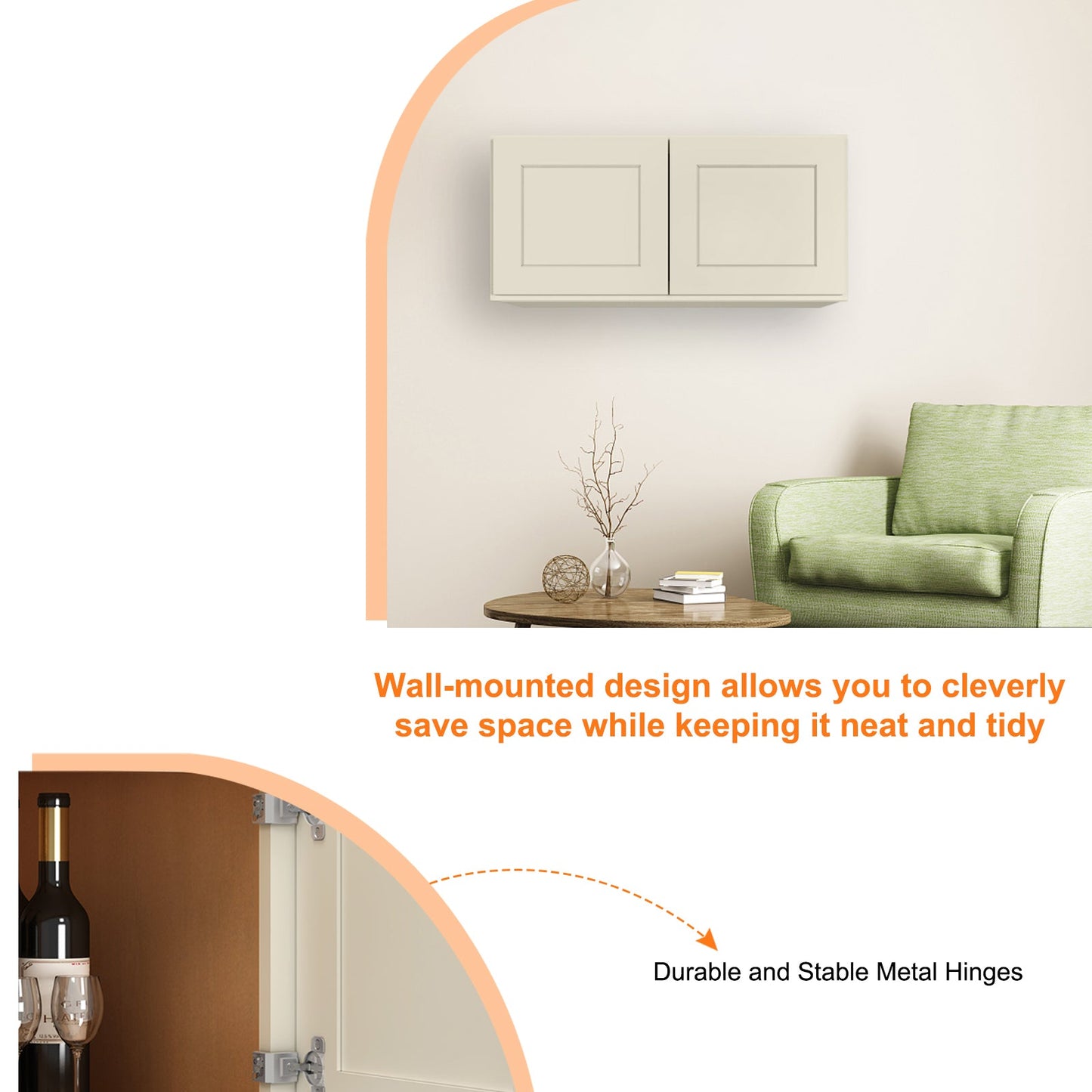Medicine Cabinet Wall Mounted W302424