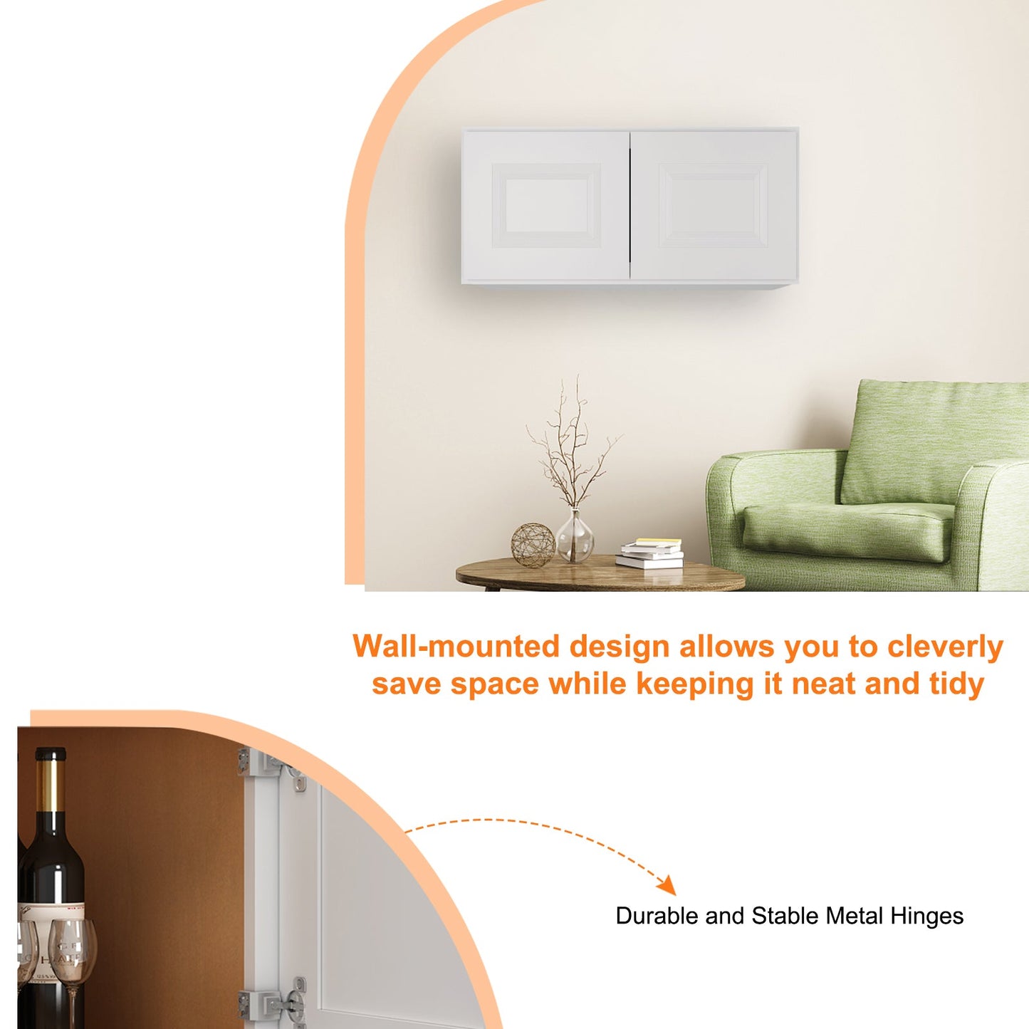 Medicine Cabinet Wall Mounted W302424