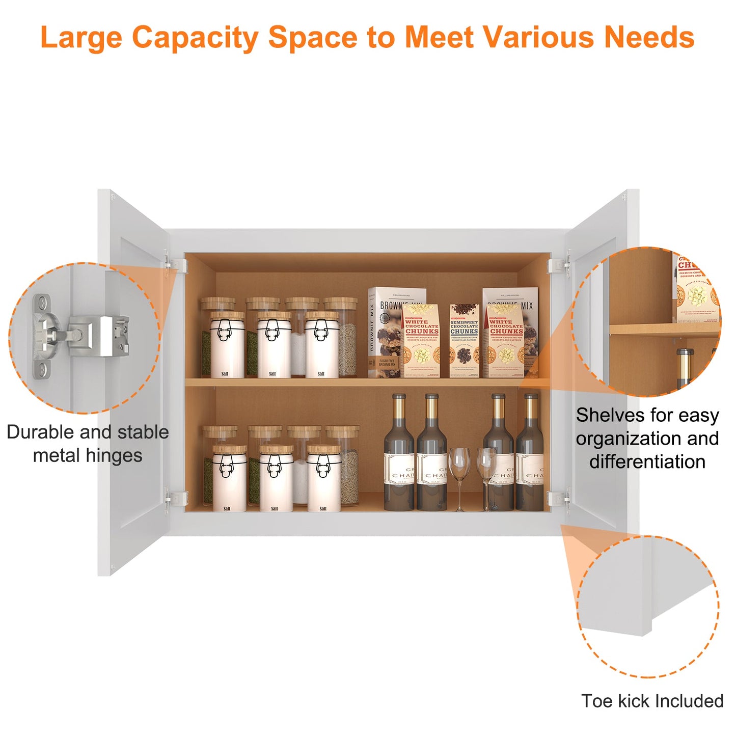 Medicine Cabinet Wall Mounted W302424