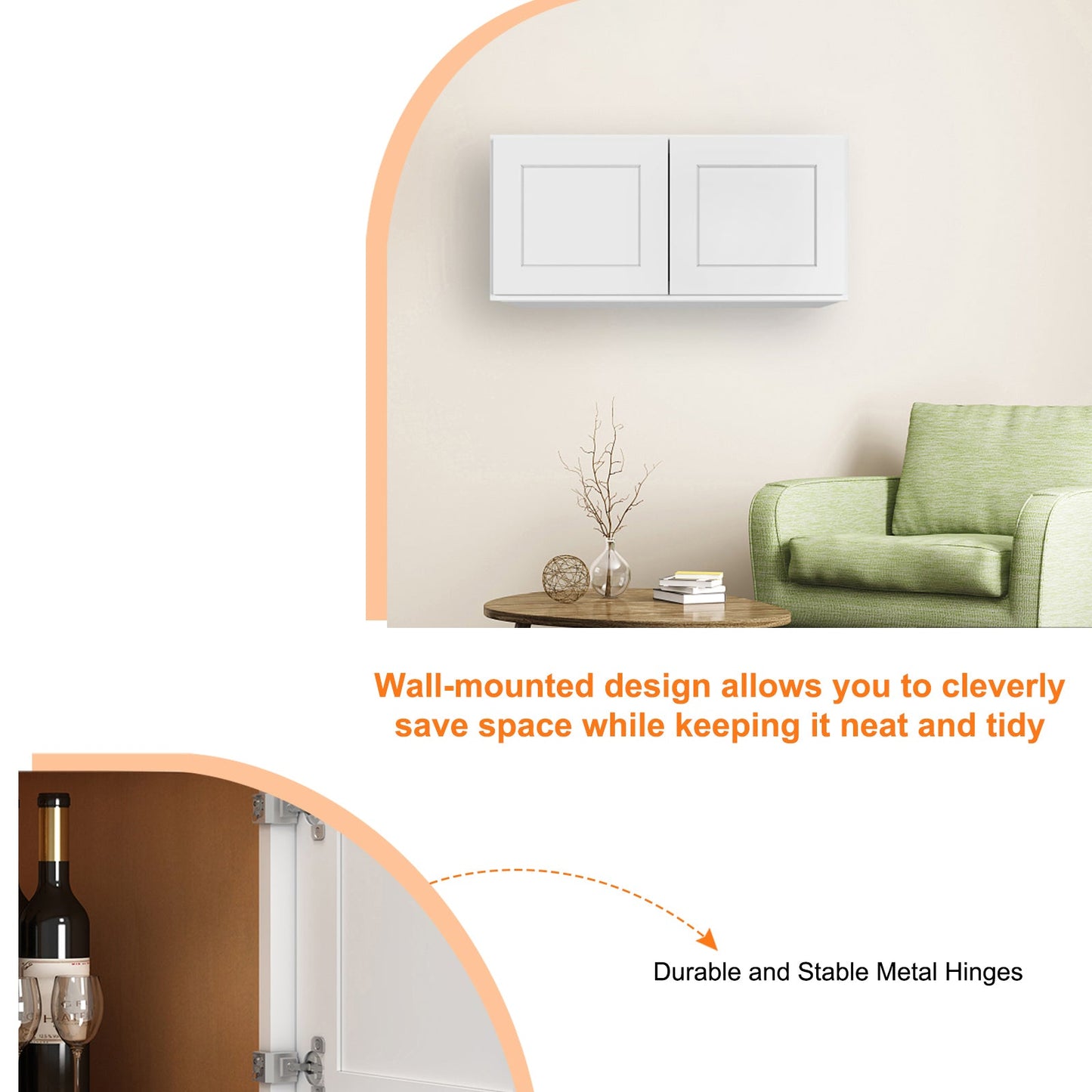 Medicine Cabinet Wall Mounted W302424