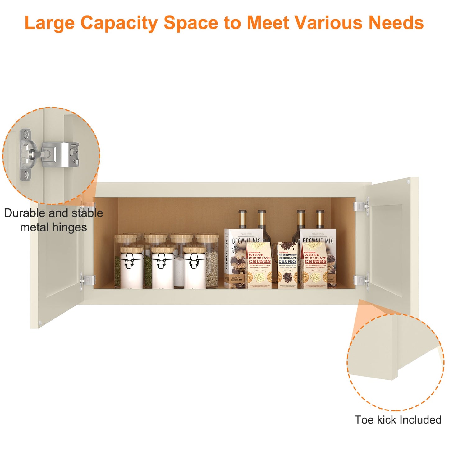Medicine Cabinet Wall Mounted W361524