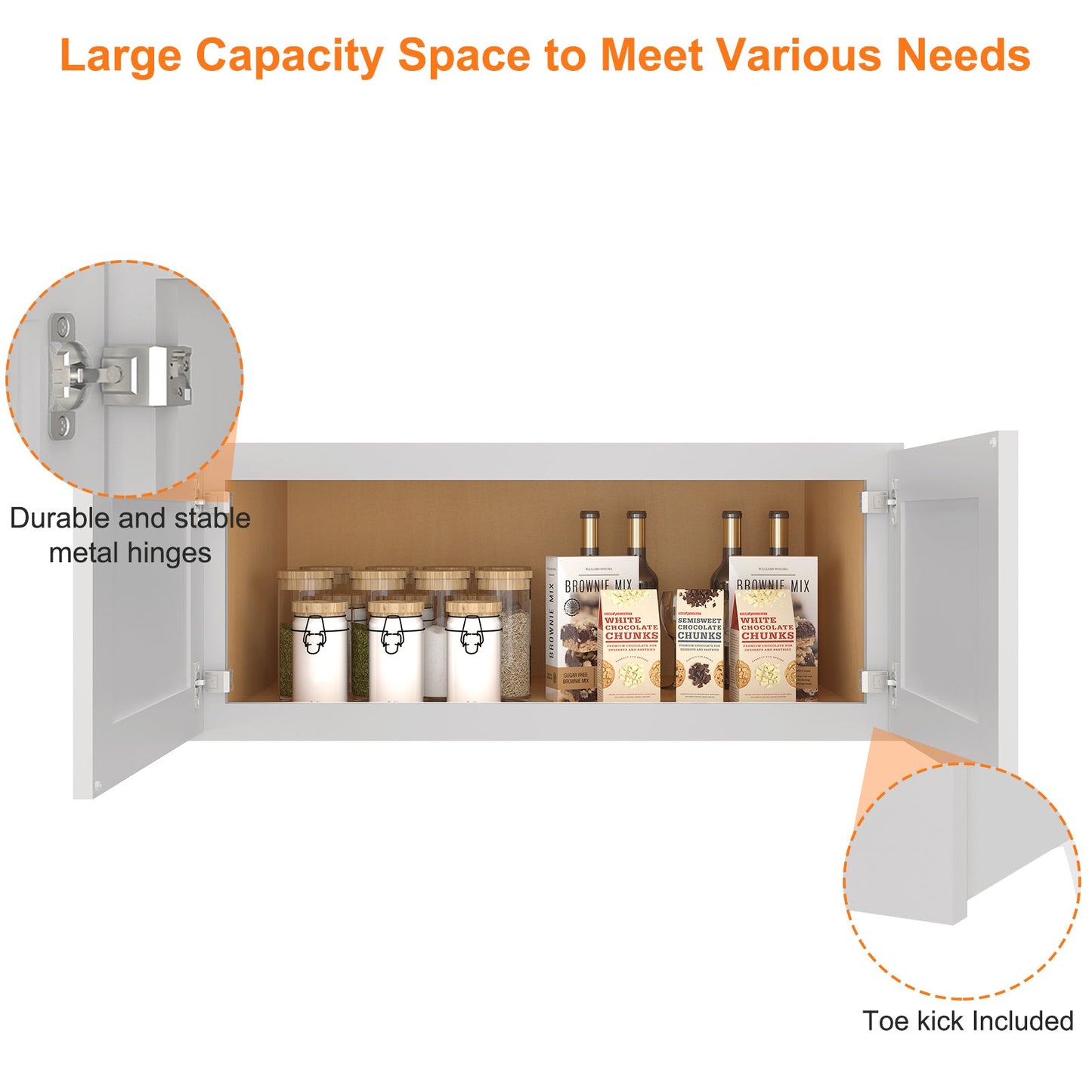 Medicine Cabinet Wall Mounted W361524