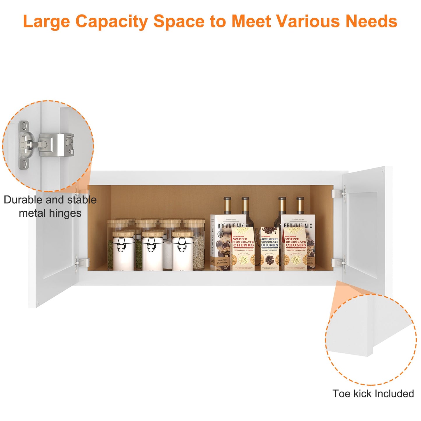 Medicine Cabinet Wall Mounted W361524