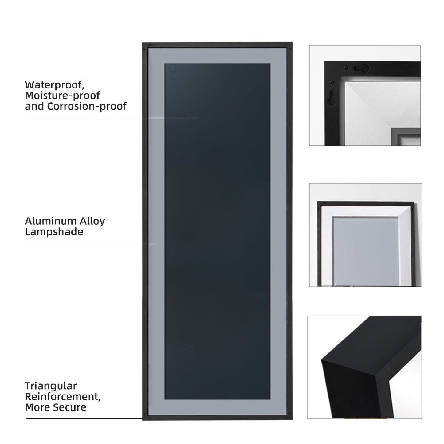 LED Full Size Mirror Full Length Mirror