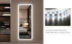 Full Length Backlit Mirror Lighted Vanity Body Induction Mirror