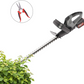 20V Cordless Hedge Trimmer with Dual-Action Blade - Lawn and Shrub Care, Includes 2.0Ah Lithium-Ion Battery and Rapid Charger