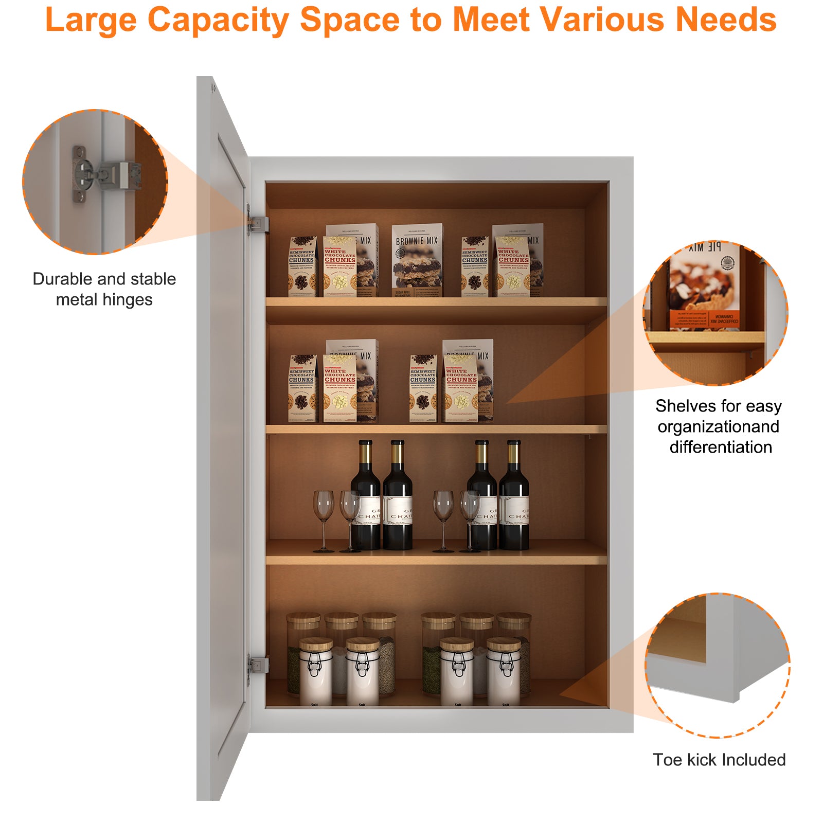 Medicine Cabinet Wall Mounted W1842