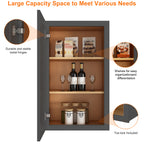 Medicine Cabinet Wall Mounted W1836