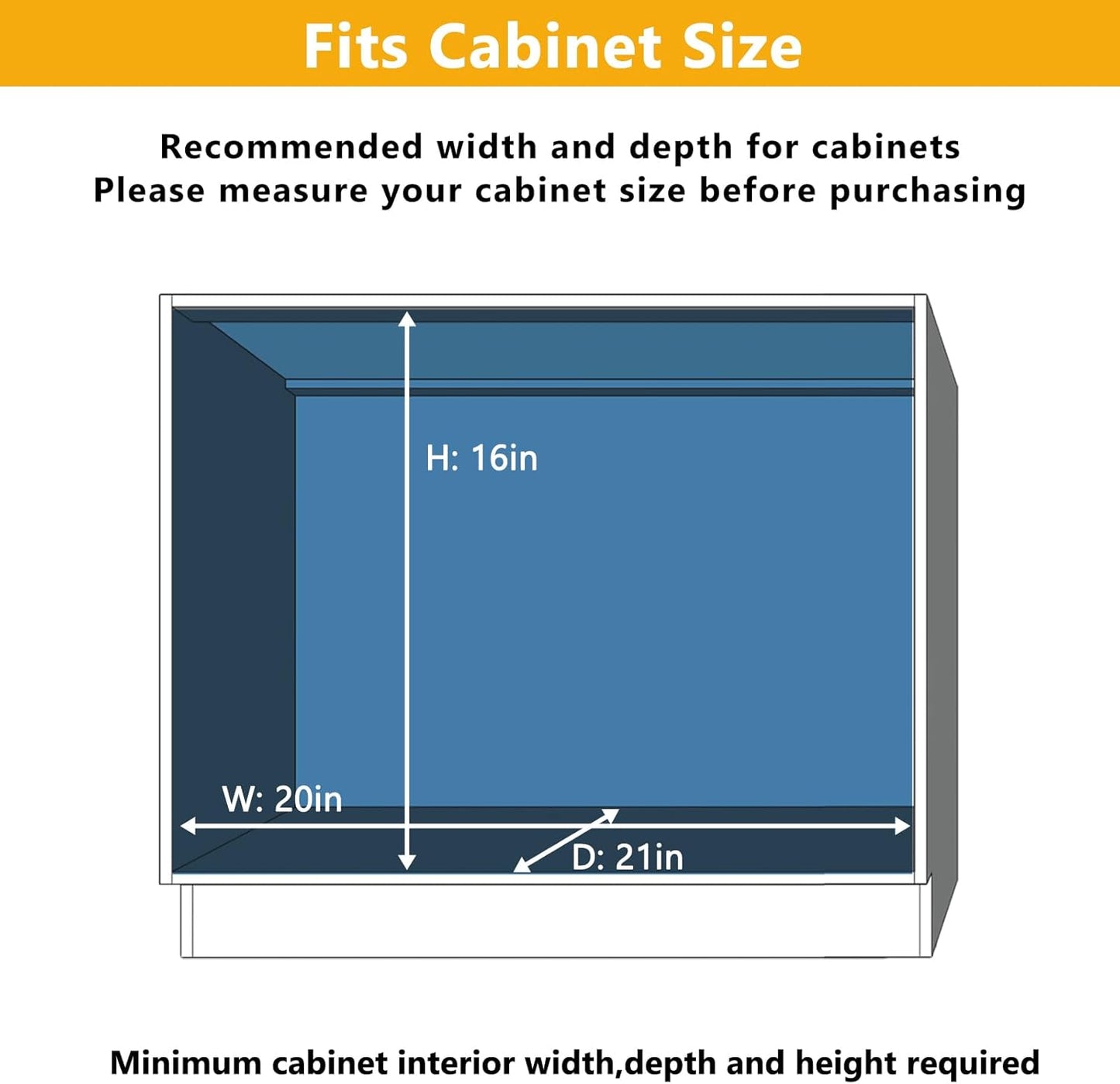 LOVMOR Slide Out Cabinet Organizer for Kitchen, 2 Tier Pull Out Shelves Sliding Cabinet Organizer and Storage, Chrome (16.5" W x 20.5" D)