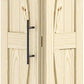 Hausvita LOVMOR Bifold Barn Door,Bi-Fold Sliding Closet Doors,Pine,No Assembly Required,Without Hardware Kit