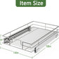 LOVMOR Pull Out Cabinet Organizer 30" W x 21½" D, Kitchen Cabinet Pull Out Shelves Slide Out Storage