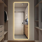 Full Length Backlit Mirror Lighted Vanity Body Induction Mirror