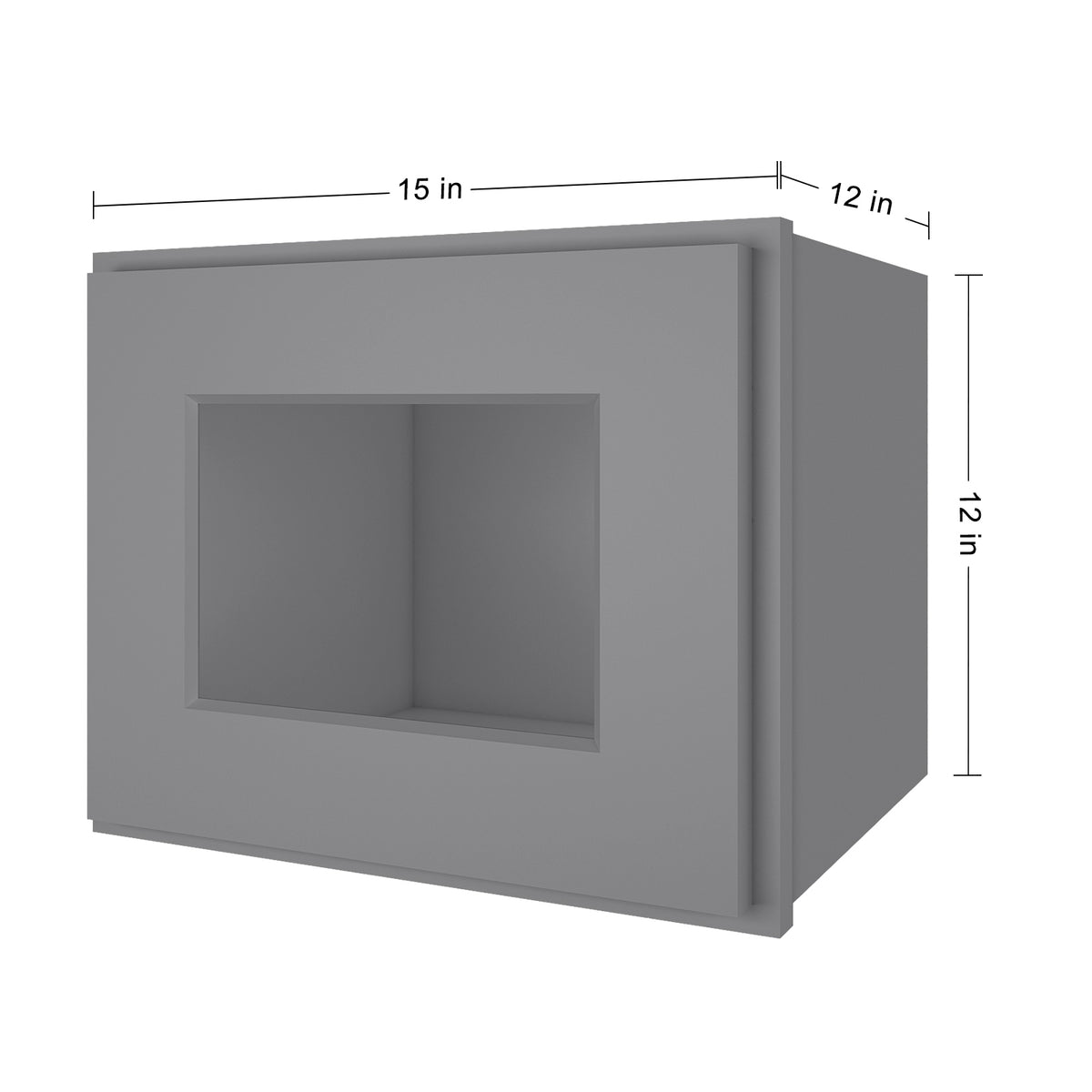 Medicine Cabinet Wall Mounted W1512GD