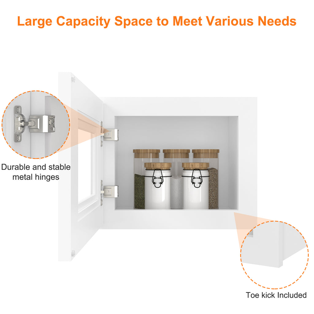 Medicine Cabinet Wall Mounted W1512GD