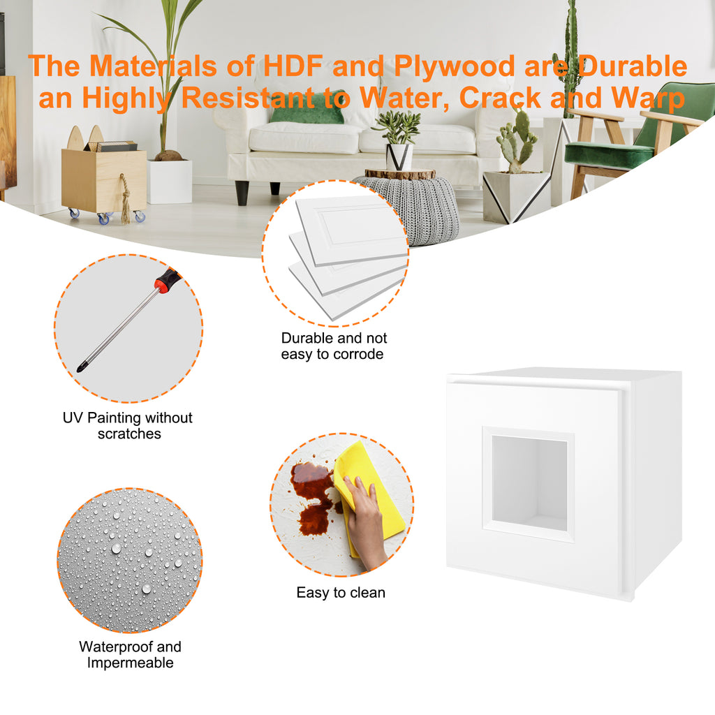 Medicine Cabinet Wall Mounted W1512GD