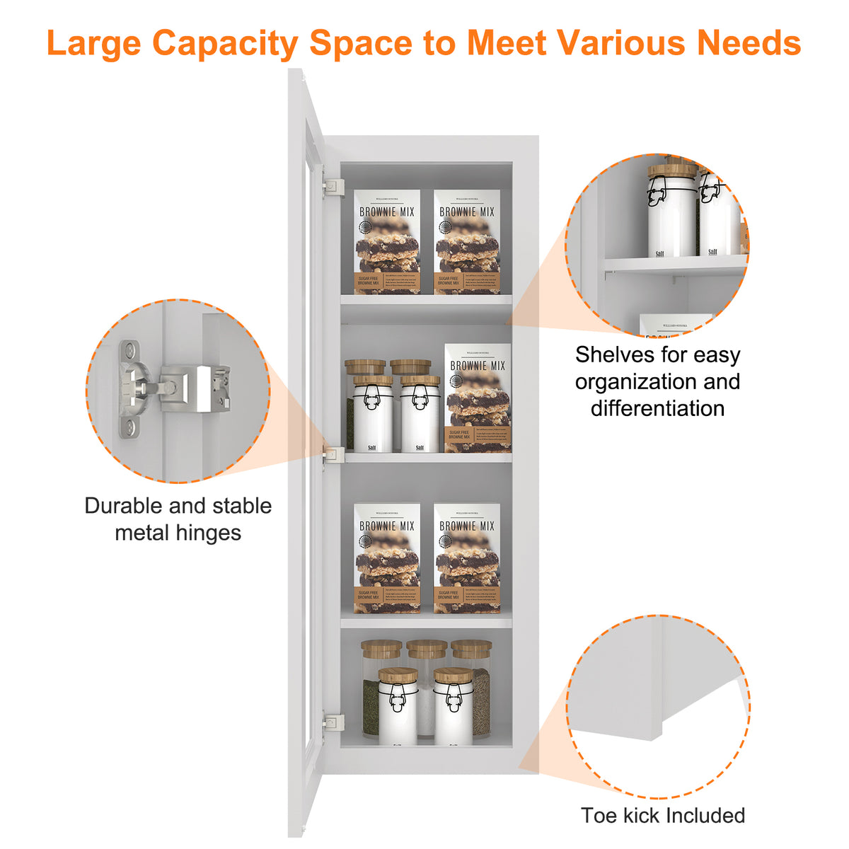 Medicine Cabinet Wall Mounted W1542GD