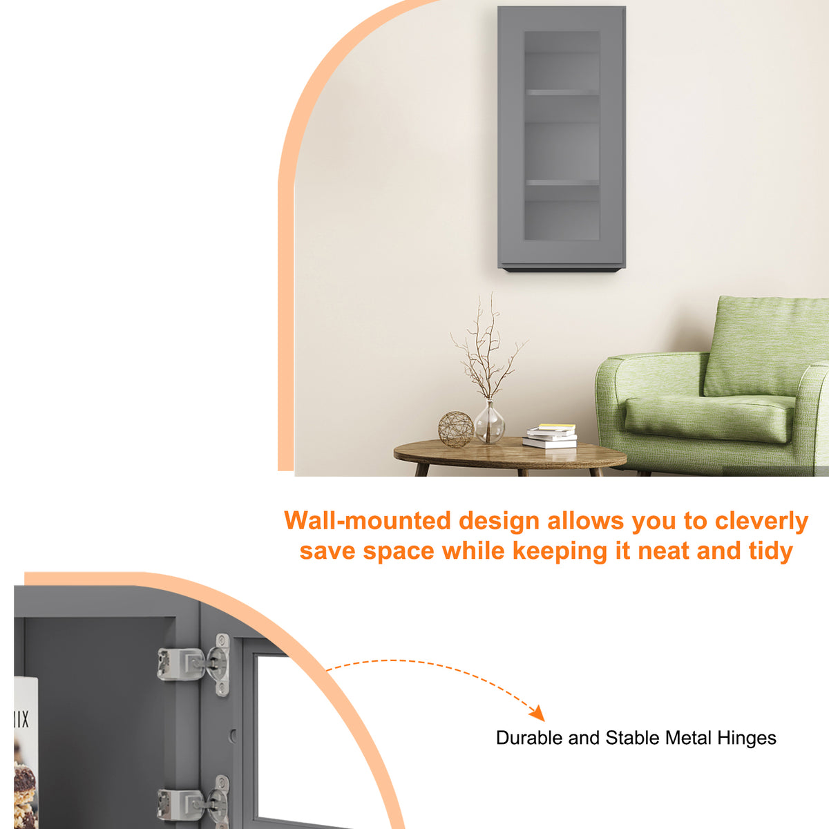 Medicine Cabinet Wall Mounted W1542GD