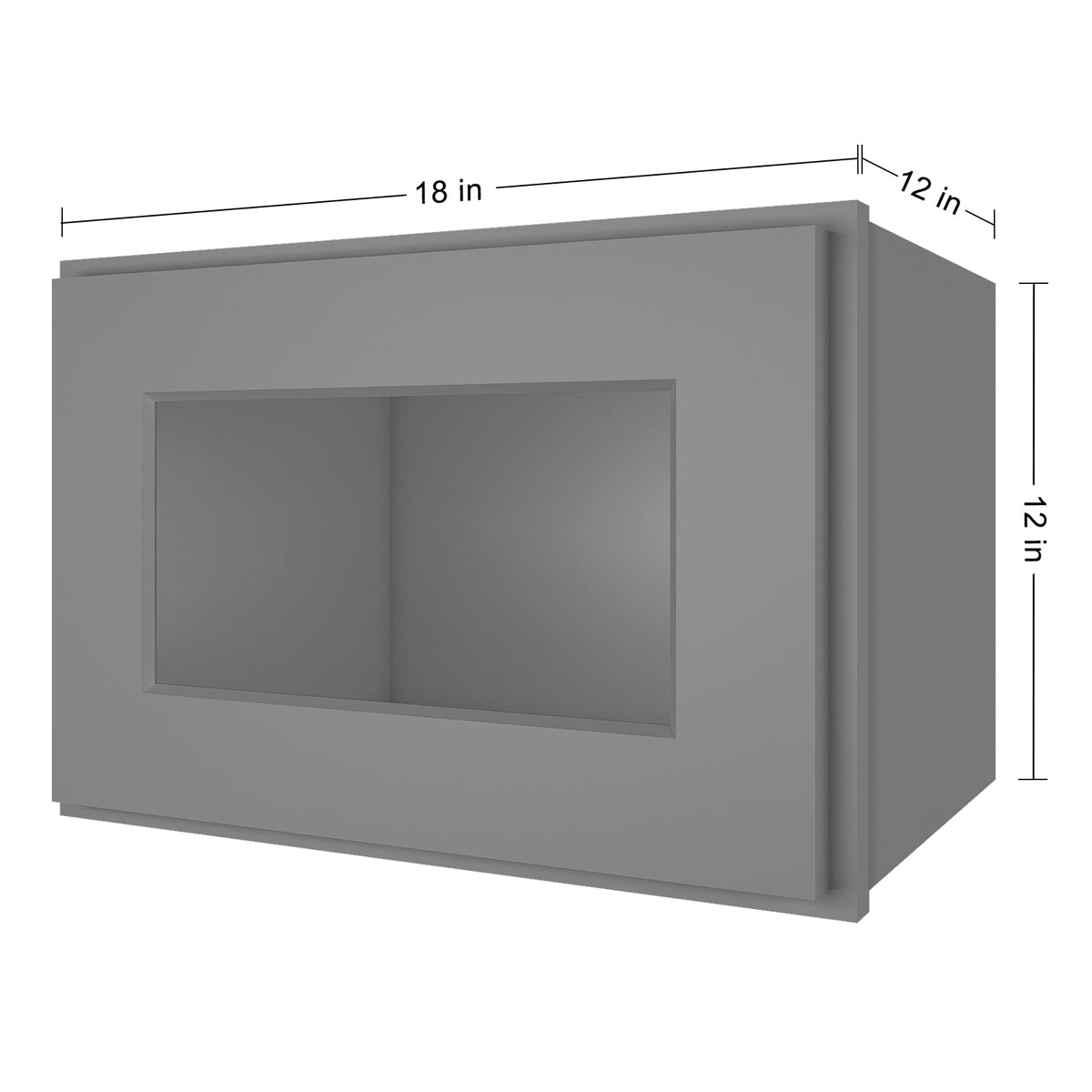 Medicine Cabinet Wall Mounted W1812GD