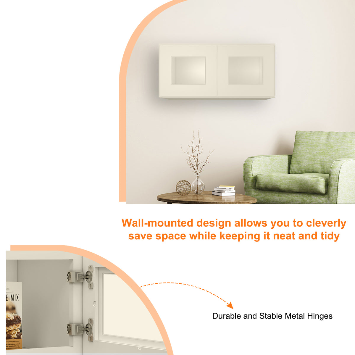 Medicine Cabinet Wall Mounted W2412GD