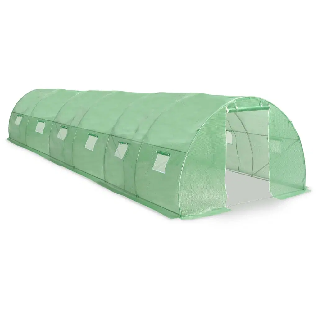 Large Greenhouse - 290.6 sq ft (354.3" x 118.1" x 78.7") for Extensive Gardening