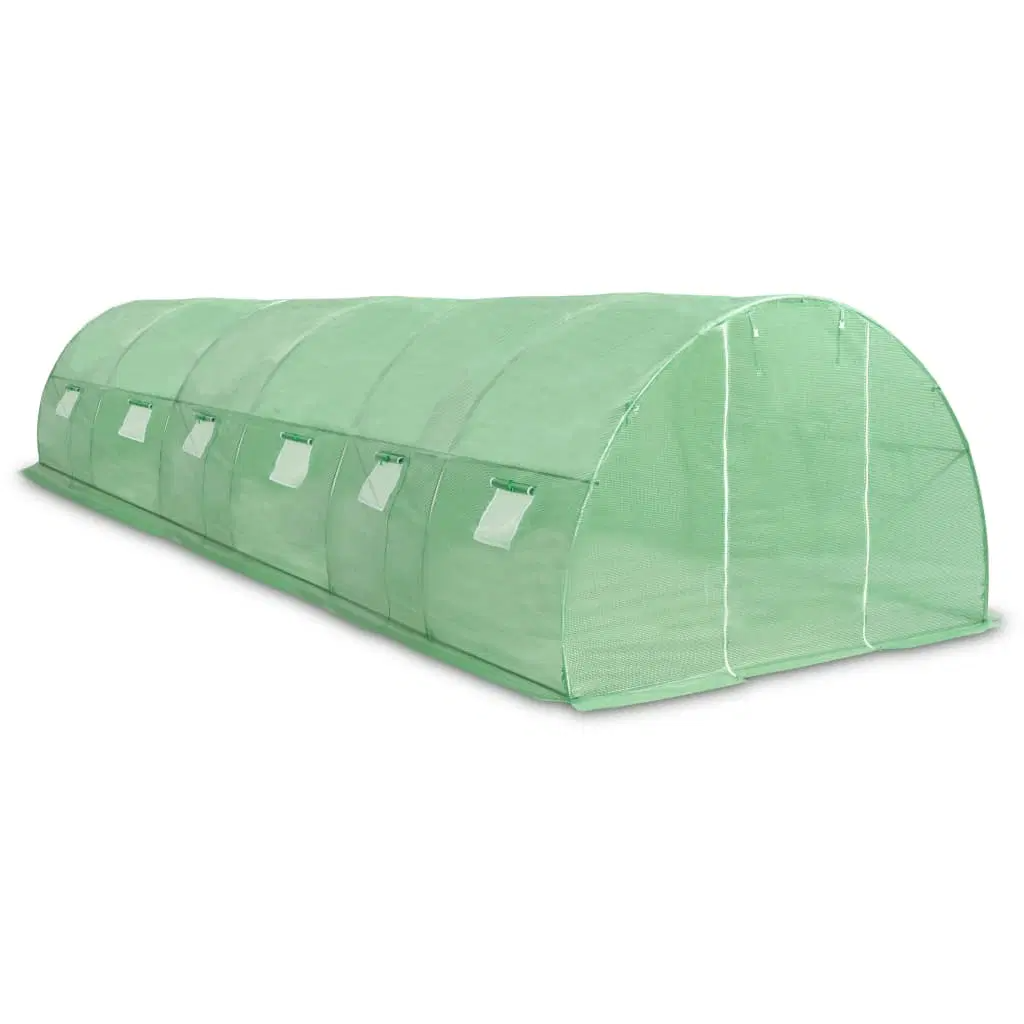 Large Greenhouse - 290.6 sq ft (354.3" x 118.1" x 78.7") for Extensive Gardening