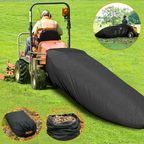 54 Cubic Feet Lawn Tractor Leaf Bag: Standard Garden Waste Collection System with 112-Inch Opening