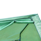 Compact Outdoor Mini Greenhouse - Three-Section Conservatory for Plant Protection and Growth