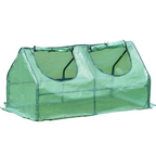 Outdoor Mini Greenhouse with Round Entrance - Protective Conservatory for Plants