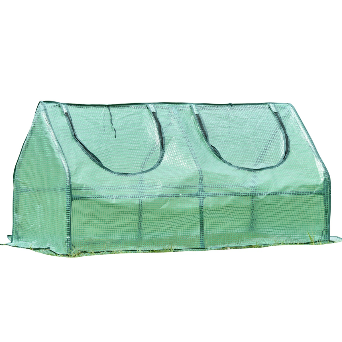 Outdoor Mini Greenhouse with Round Entrance - Protective Conservatory for Plants