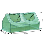 Outdoor Mini Greenhouse with Round Entrance - Protective Conservatory for Plants