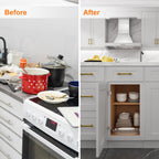 24"D Birch Solid Wood X 12"W X 34-1/2"H Base Kitchen Cabinet B12
