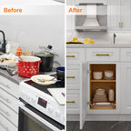 24"D Birch Solid Wood X 12"W X 34-1/2"H Base Kitchen Cabinet B12