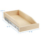 Single Original Wood Pull Out Drawers For Kitchen Cabinets