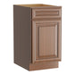 24"D Birch Solid Wood X 18"W X 34-1/2"H Base Kitchen Cabinet B18