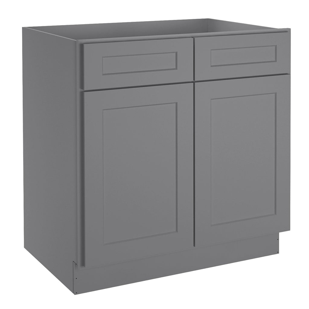 24"D*33"W*34.5"H Birch Solid Wood Base Kitchen Cabinet B33