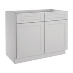 24"D*42"W*34.5"H Birch Solid Wood Base Kitchen Cabinet B42