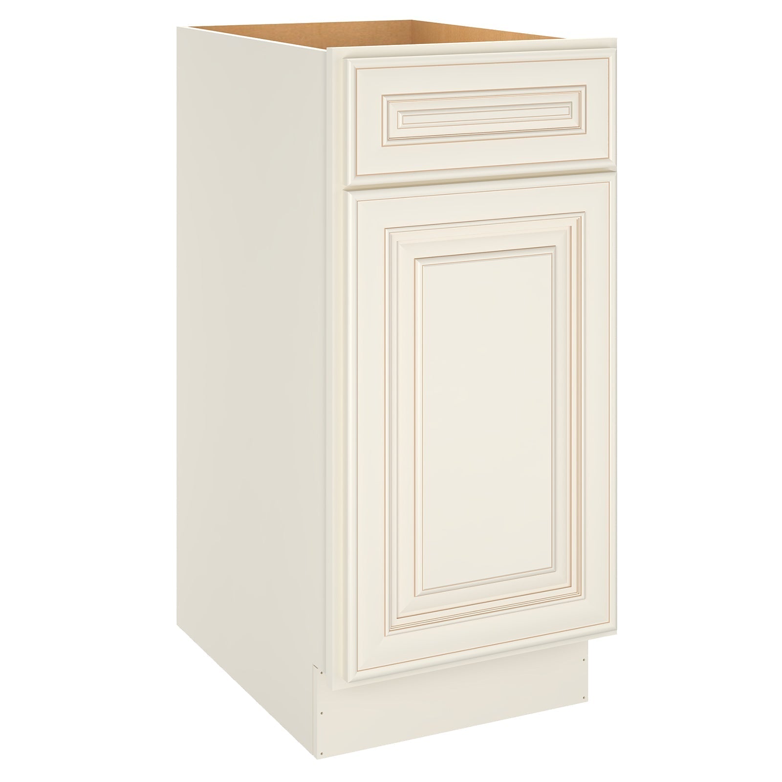 24"D Birch Solid Wood X 15"W X 34-1/2"H Base Kitchen Cabinet B15