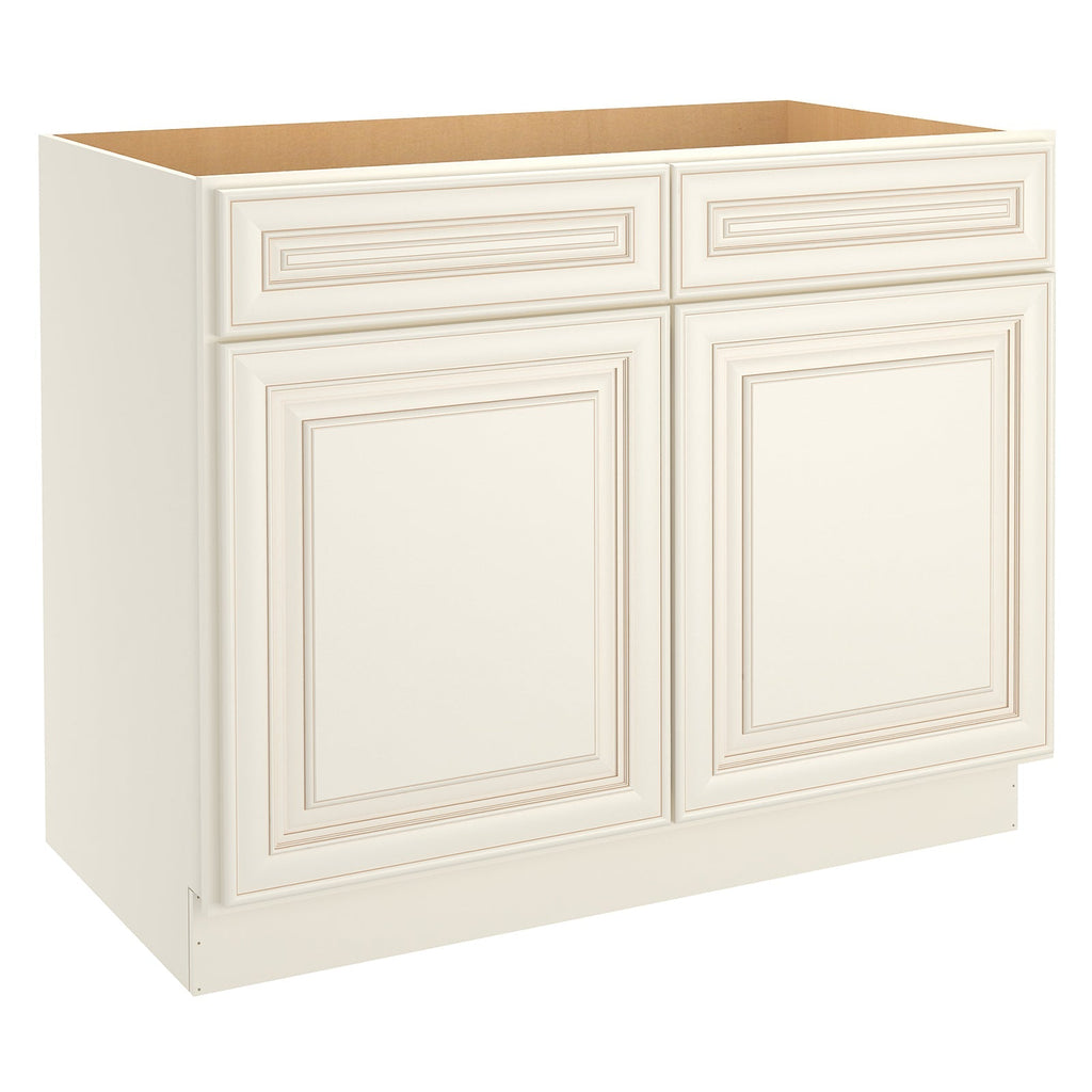24"D*42"W*34.5"H Birch Solid Wood Base Kitchen Cabinet B42