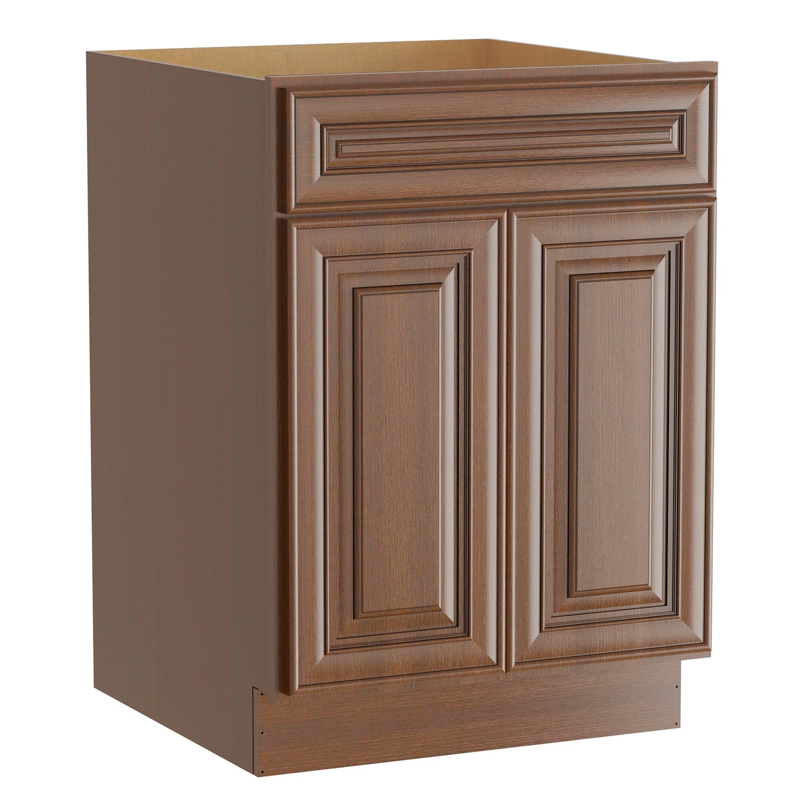 24"D Birch Solid Wood X 27"W X 34-1/2"H Base Kitchen Cabinet B27