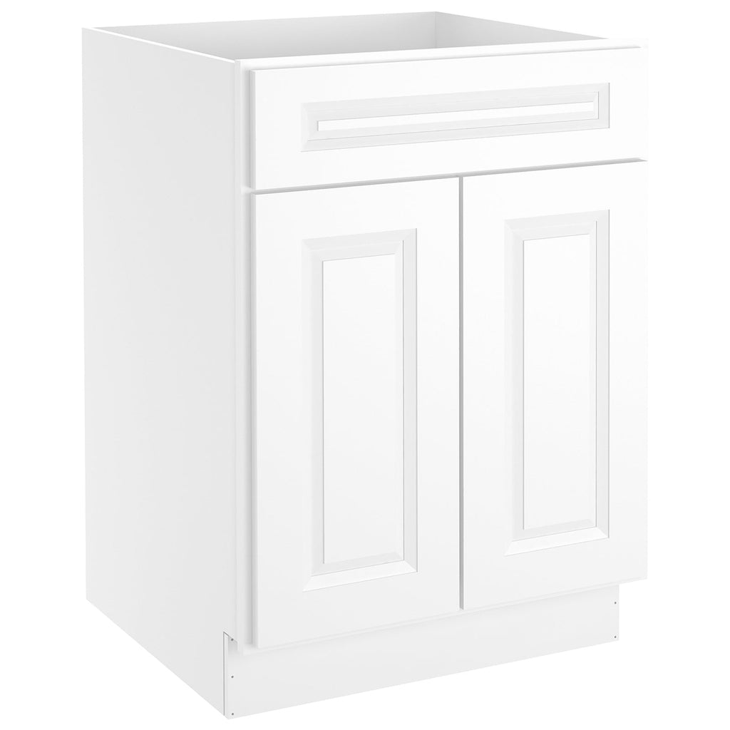 24"D Birch Solid Wood X 24"W X 34-1/2"H Base Kitchen Cabinet B24